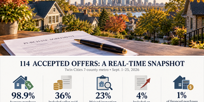 What 114 Accepted Offers Tell Us About the Twin Cities Housing Market Right Now