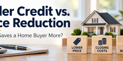 Seller Credit vs. Price Reduction: Which Saves a Home Buyer More?