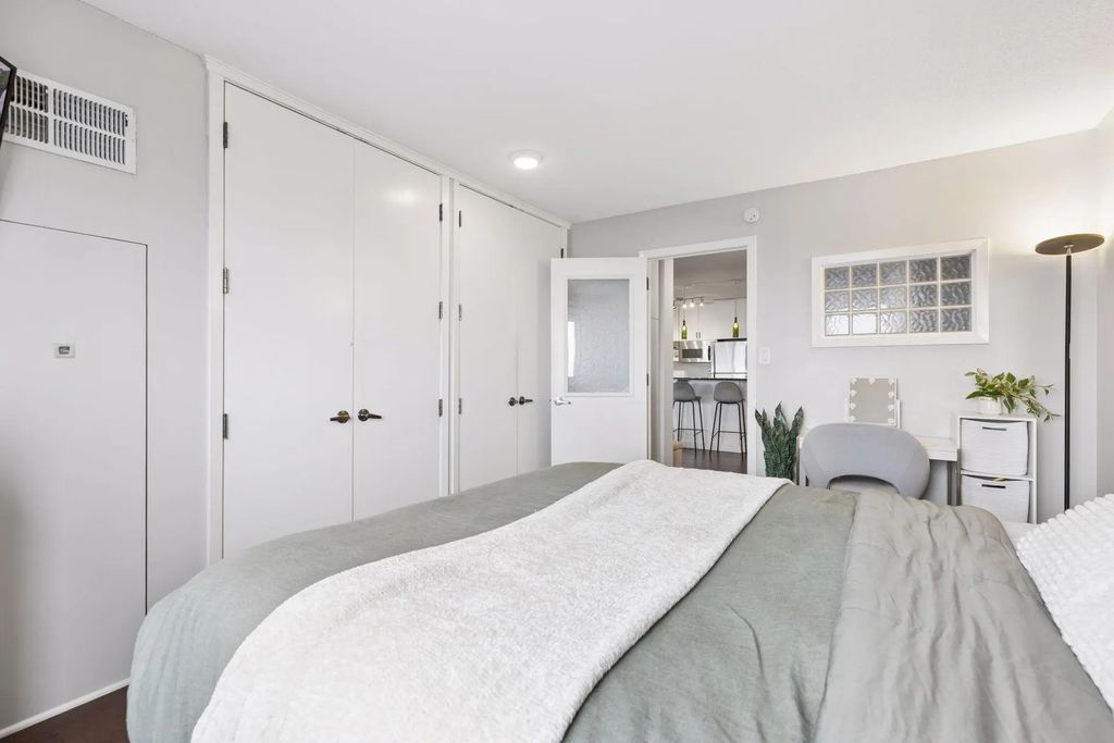 Interior living space at Summit House condominium in Minneapolis