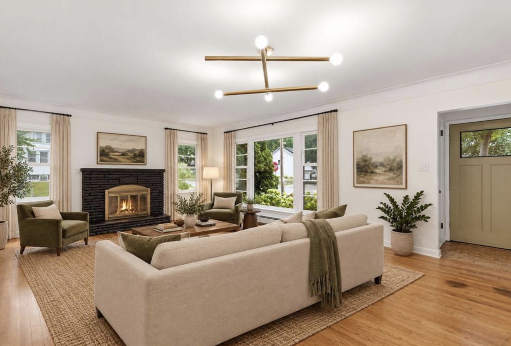 Living space at 2748 Ulysses Street NE in Northeast Minneapolis